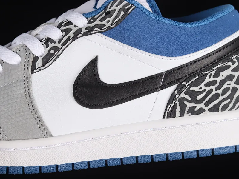 All categories Air Jordan Jordan series basketball shoes Air Jordan 1 Low G version pure original Air Jordan 1 Low "True Blue" AJ1 Joe 1 burst white and blue color low-top basketball shoes DM1199-140